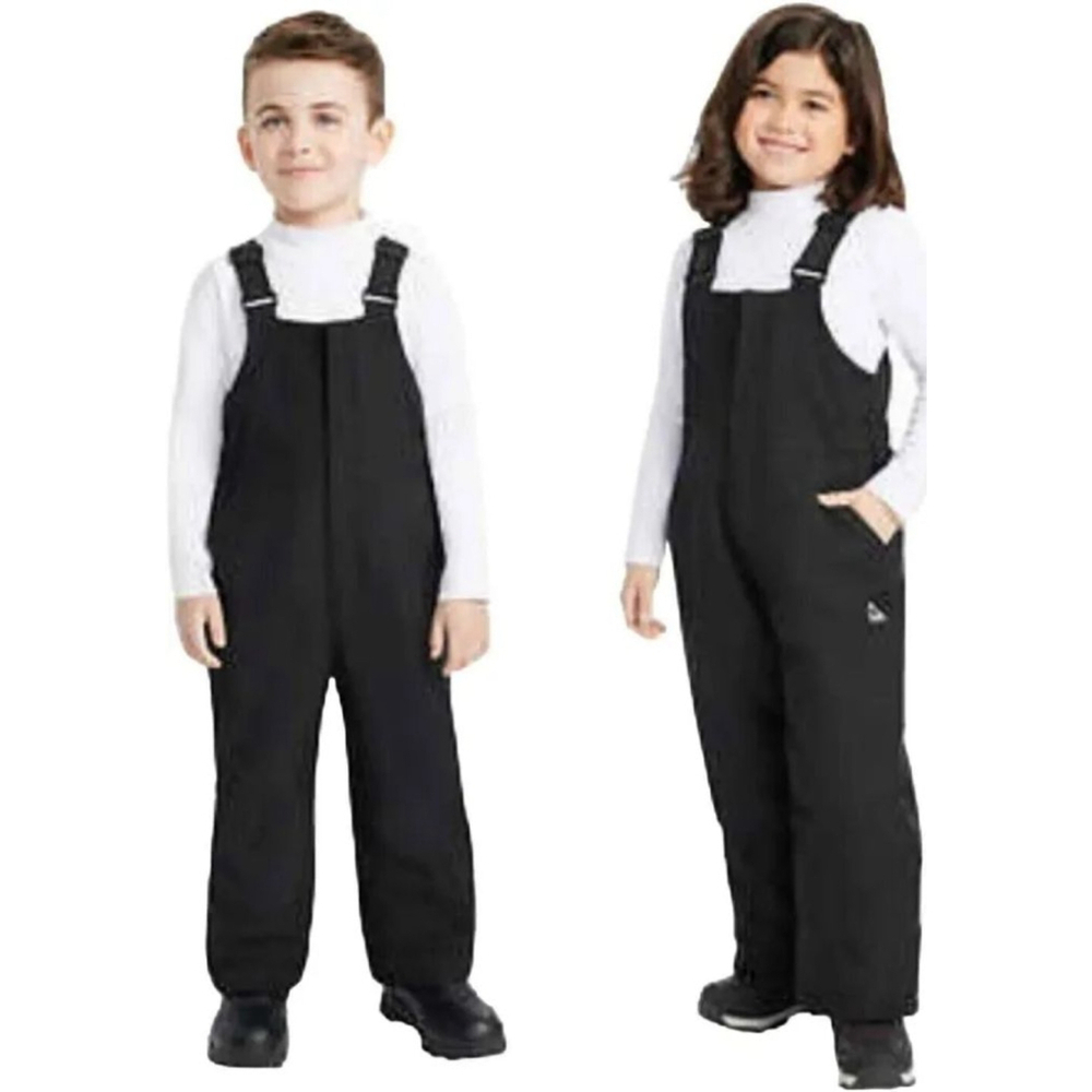 Gerry Black Snow Bib Overalls Size 4T